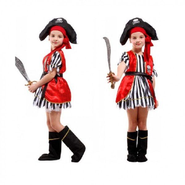 Princess Pirate Dress Costumes(Without Sword)