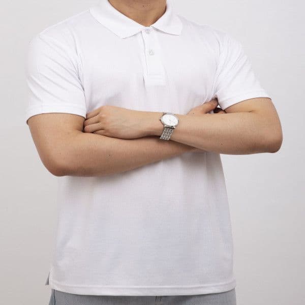 Polo Shirt All Day Fresh White