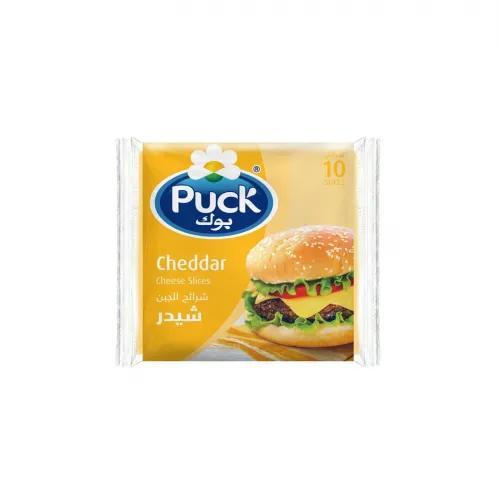 Puck Slice Regular Cheedar 400G