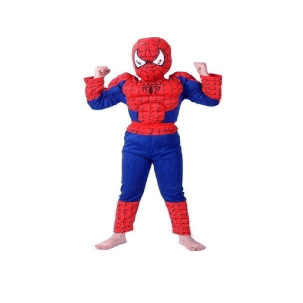 Marvel Spiderman Costume With Muscle