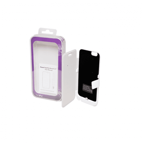 iPhone 6 Charger - Flip Cover – White