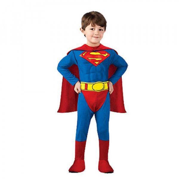 Deluxe Child Costume Superman Size M