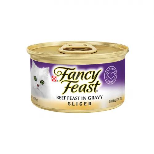 Purina Fancy Feast Beef In Gravy Sliced 85G