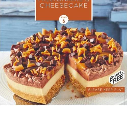 ICELAND Millionaires Cheesecake 450g