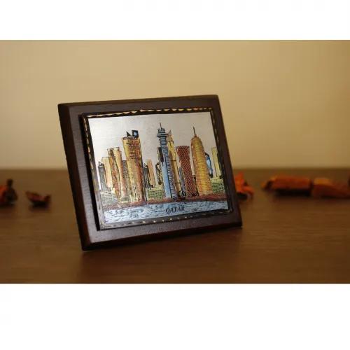 Small wooden frame design skyline