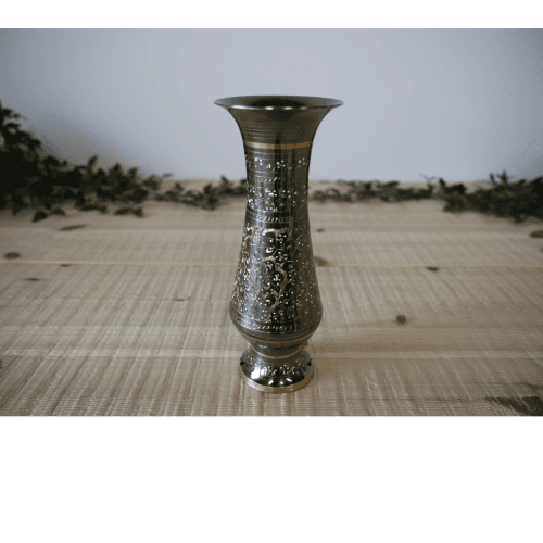 Brass vase 20 cm