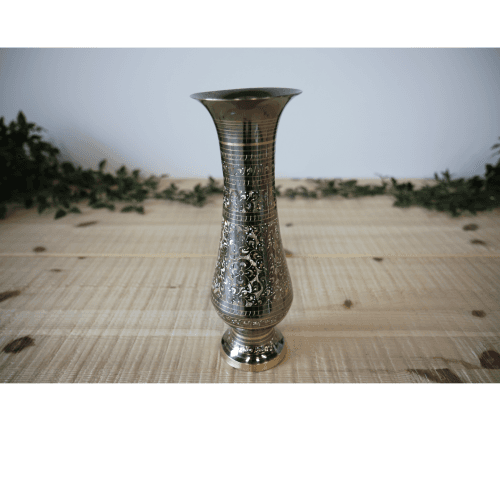 Brass vase 25 cm