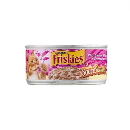 Friskies Cat Salmon \ Tuna W/Crmy Sauce