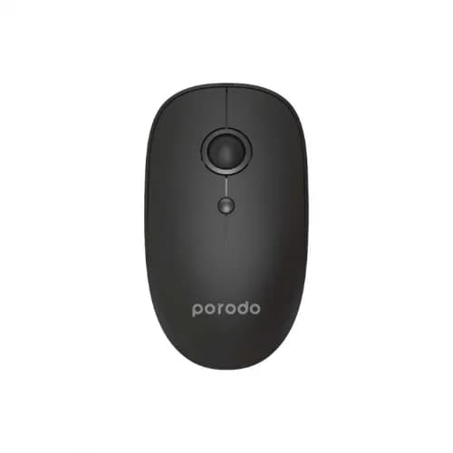 Porodo Wireless Mouse 2 In 1 Bluetooth And Wireless - Black 3266