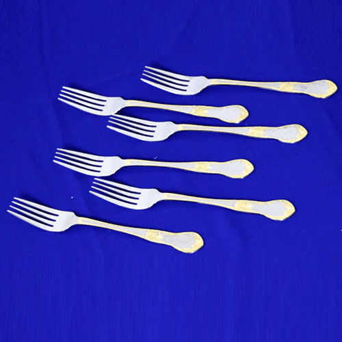 Stainless Steel Forks Set (6 Pcs)