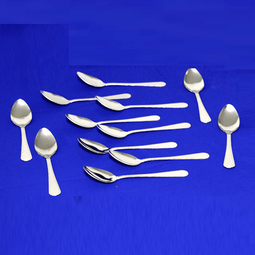 Stainless Steel Spoon Set (12 Pieces) 2