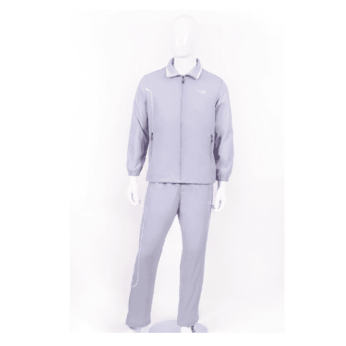 Training Suit (Polyester) – Light Grey