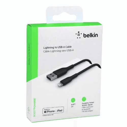 Belkin Lightning to USB-A Cable 2M