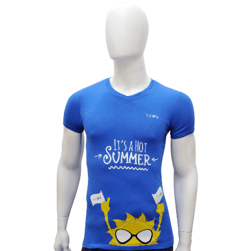 T–Shirt – It's a Hot Summer – Blue