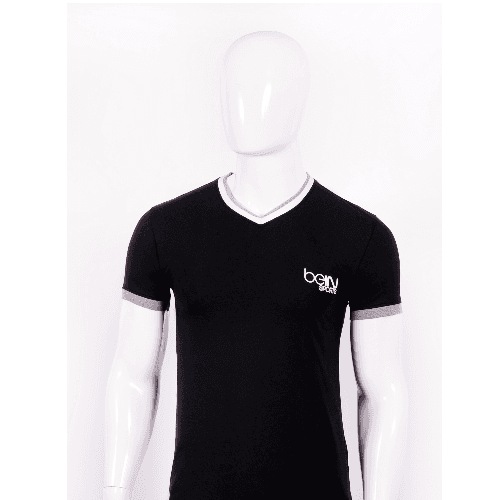 V-Neck T-Shirt - Black