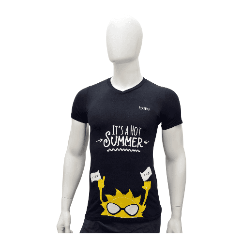 T–Shirt – It's a Hot Summer – Black