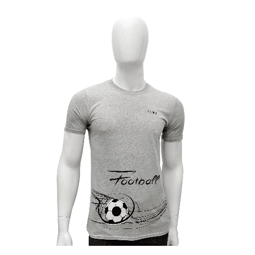 T–Shirt – Football – Grey