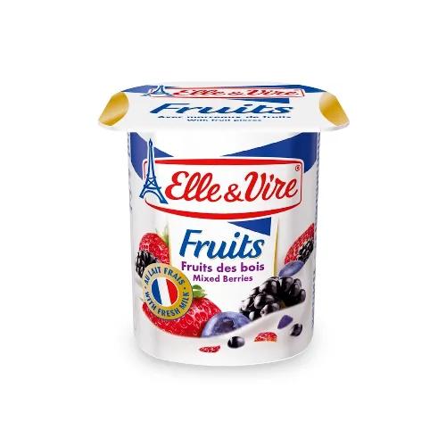 Elle & Vire Yoghurt Mixed Berry 125G