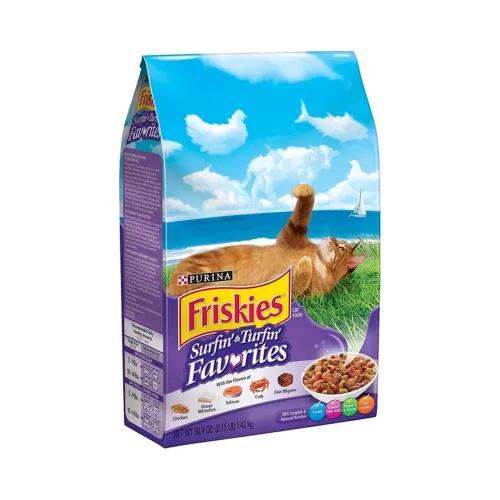 FRISKIES Dry Cat Food Surf/Turf1.4kg