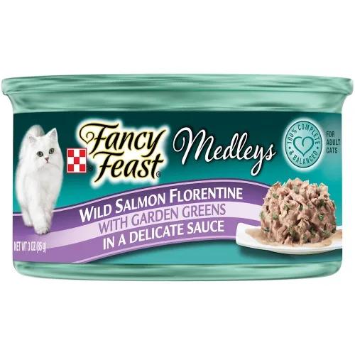 Fancy Feast Medley Wild Slmn Flrntine85G