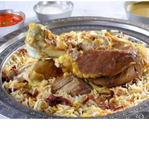 Alaqid Mutton Biryani And Majboos Meal