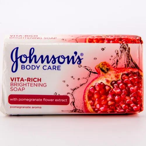 Johnson's Vita Rich Soap With Pomegranate 175G