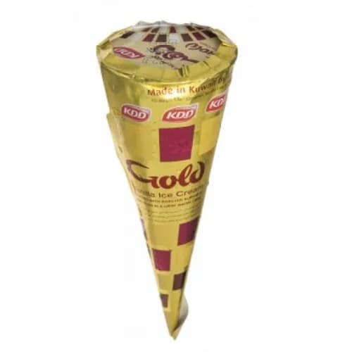 KDD Ice Cream Gold Cones 100ml