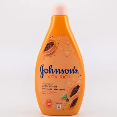 Johnson's Vita Rich Body Wash With Papaya Extract 400Ml