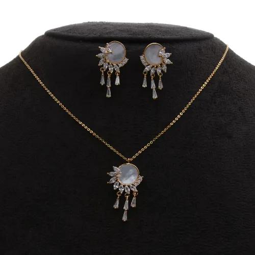 Necklace Sets - DU 776 NE GW  