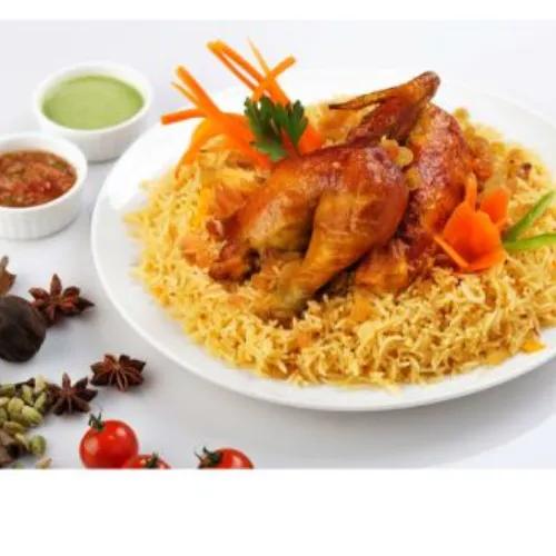 Alaqid Chicken Biryani And Majboos Meal