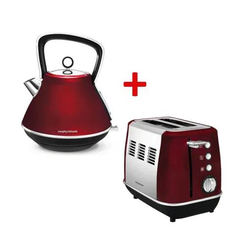 MORPHY Pyramid Kettle+Toaster