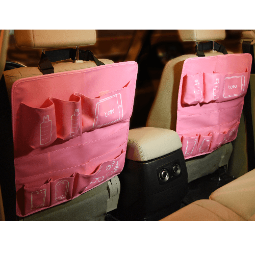 Car Seat Organiser - Pink