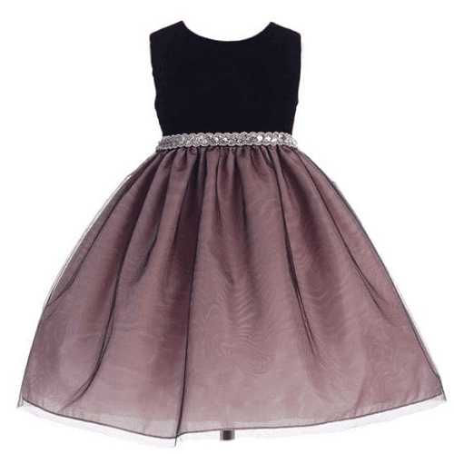 Crayon Kids Pink Girl Dress