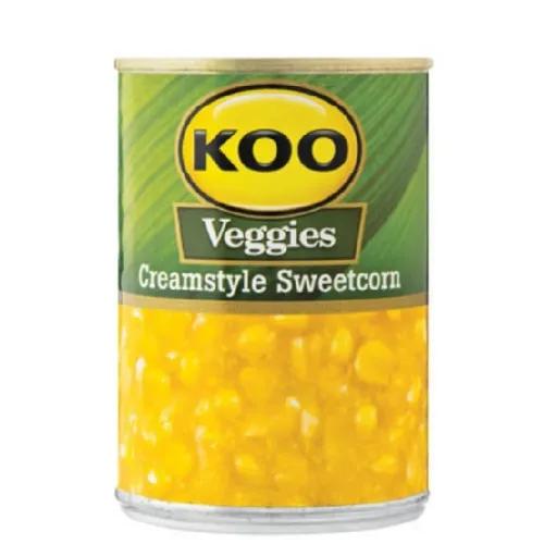 Koo Sweetcorn Cream Style 415G