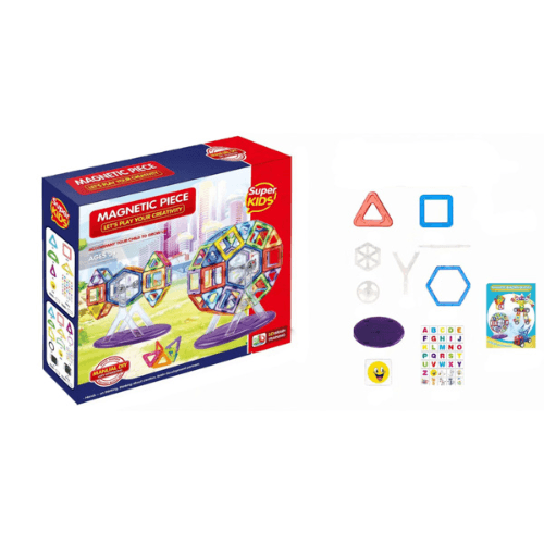 Magnetic building blocks (73PCS）