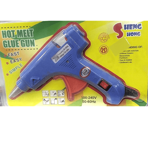 Hot Melt Glue Gun Blue  1069 Small