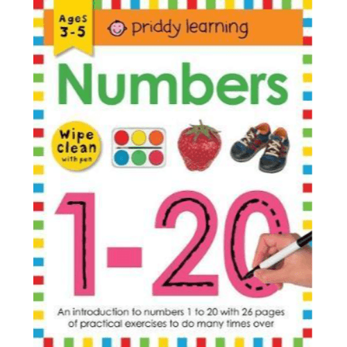 416042 Numbers 1-20: Wipe Clean Workbooks (Paperback) By Priddy, Roger