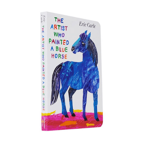 164026 The Artist Who Painted a Blue Horse (Board Book) Illustrated by Carle, Eric