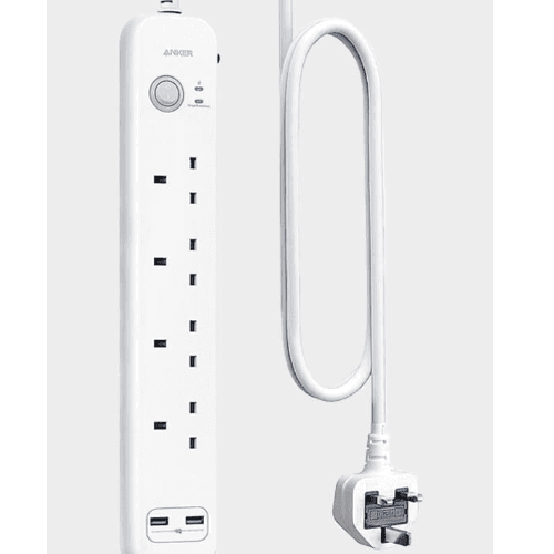 Anker Power Extend Usb 4 Strip 6-In-1 Usb Power Strip 2M