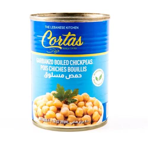 Cortas Boiled Chick Peas 400Gm