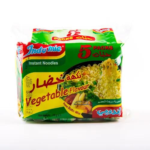 Indomie St Mie Vegetable Flavor 5X75Gm