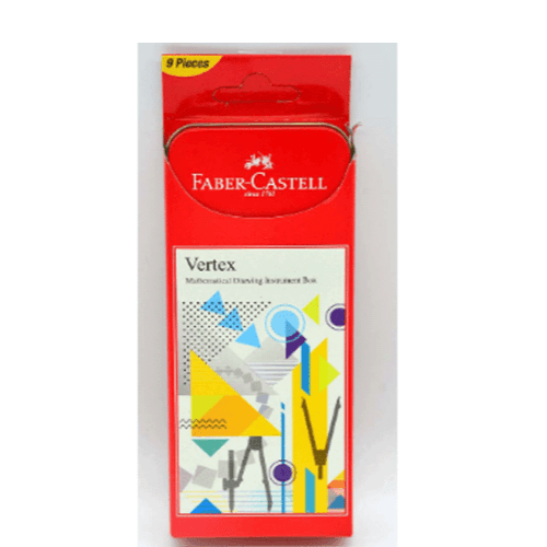 Faber Castell Vertex Math Set 9 Piece - 163620