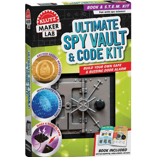 589245 Ultimate Spy Vault & Code Kit (Mixed Media Product / Mixed Media, Contains 1 Paperback / Softback And 1 Other Merchandise) By Editors Of Klutz