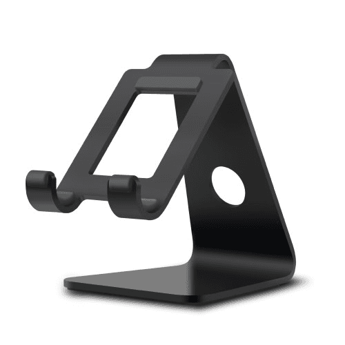 TMH 4SLB Cell Phone Stand Desktop Phone And Tablets Dock For 4 To 8 Inch Black