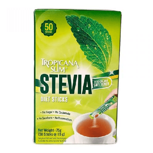 Tropicana Slim Sweetener Stevia Diet 50 Sticks 75G No.2125