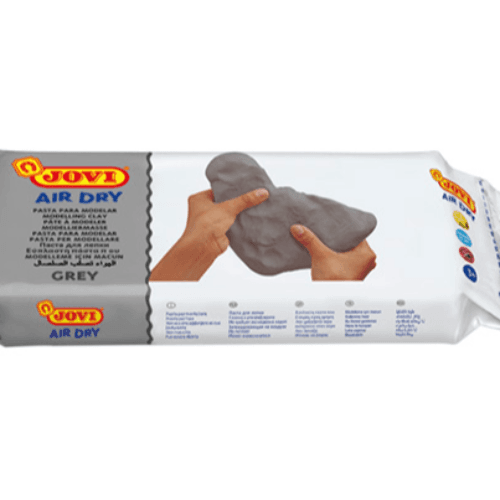 Jovi Air Dry Clay Grey 500G