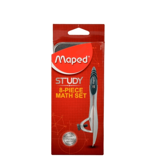 Maped - Study 8 piece Math Set - 194100