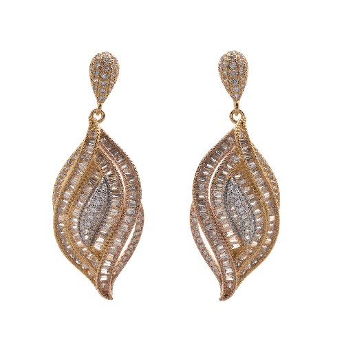 Earrings - DU 376 E 3CL 