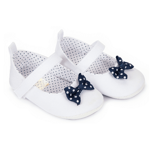 Baby Girl Shoes ( White)