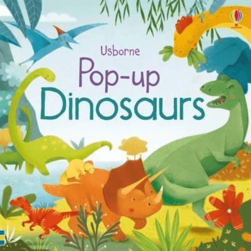 550334 Pop-up Dinosaurs (Board Book) By Watt, Fiona Illustrated By Psacharopulo, Alessandra Illustrated By Hilborne, Jenny